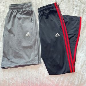 Men’s adidas shorts and athletic pants